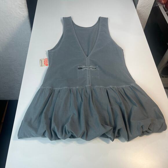 Free People FP Movement Dress Hot Shot Bubble Set Missing Short Summer Storm NWT - Picture 6 of 16